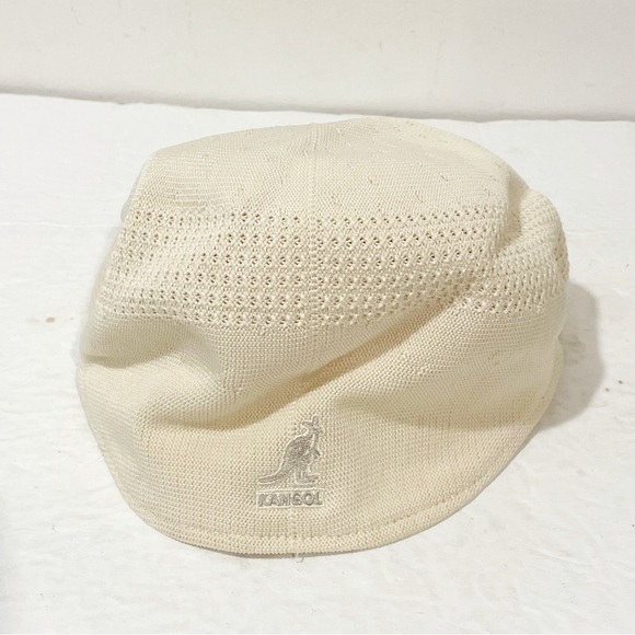 Kangol USA Cream Knit Size XL Tropic 504 Ventair - Picture 2 of 4